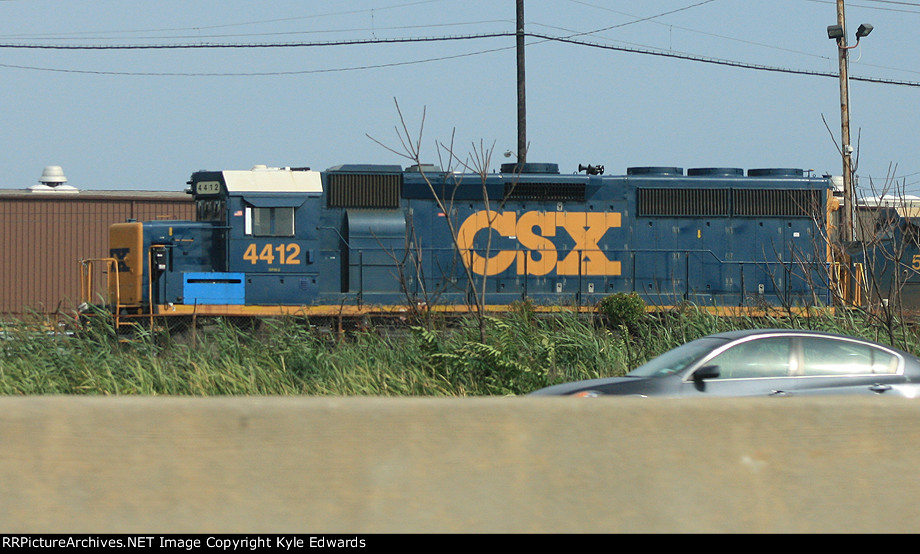 CSX GP40-2 #4412